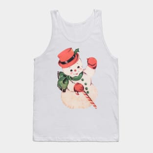 Vintage 50's Snowman Tank Top